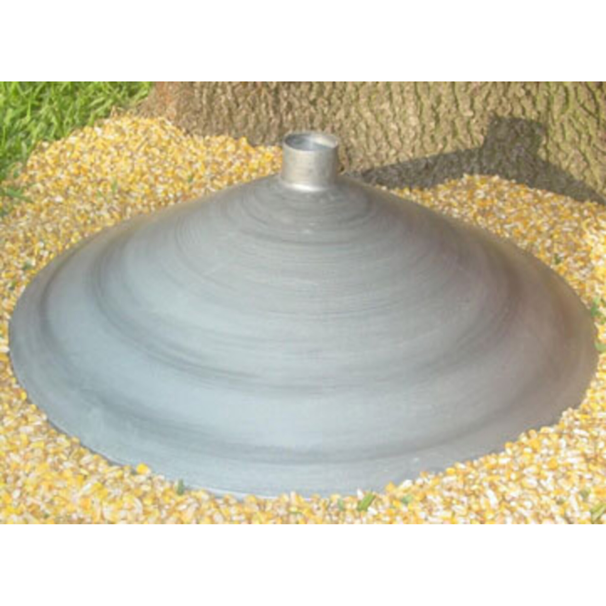 Boss Buck, Funnel-55 Gallon Spun Steel, Color Silver, Model# BB-102